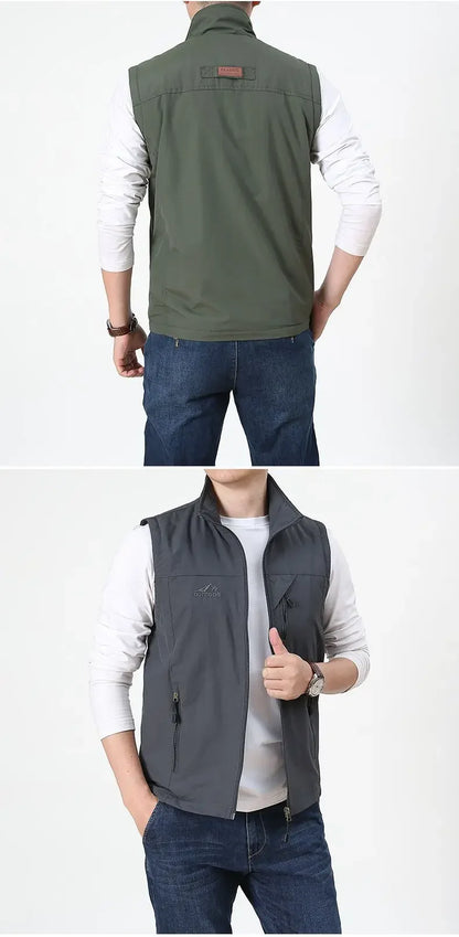 Men's sleeveless jacket