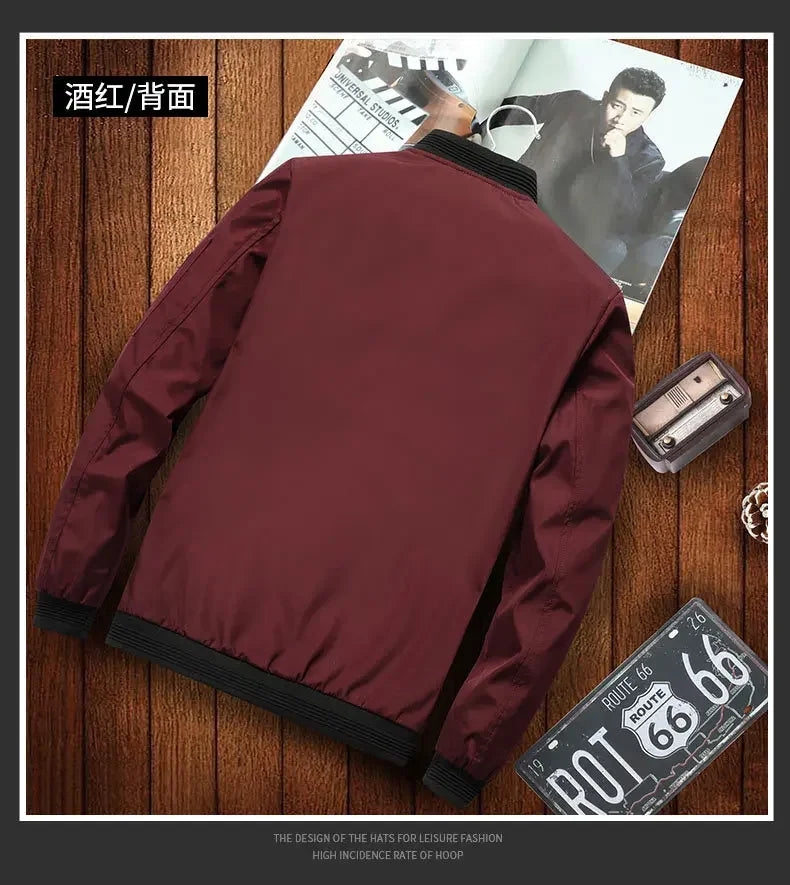 Men's Autumn Long Sleeve Jacket