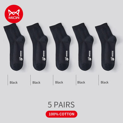 Men's Cotton Socks (5 Pairs)