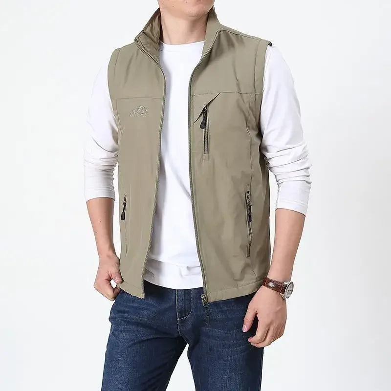 Men's sleeveless jacket