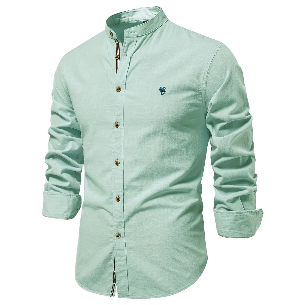 Men's Cotton Linen Shirt