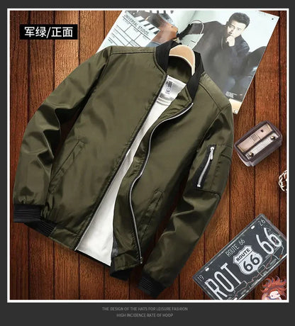 Men's Autumn Long Sleeve Jacket