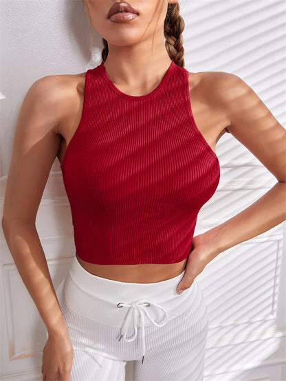 Sexy Sleeveless Sports Top