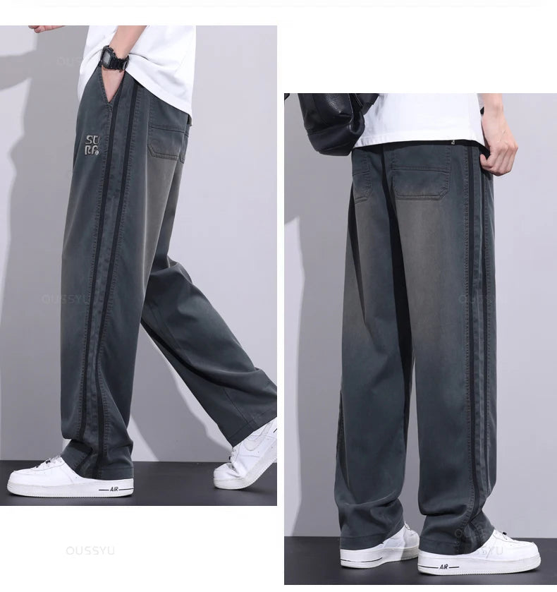 Men's loose jeans