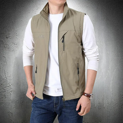 Men's sleeveless jacket