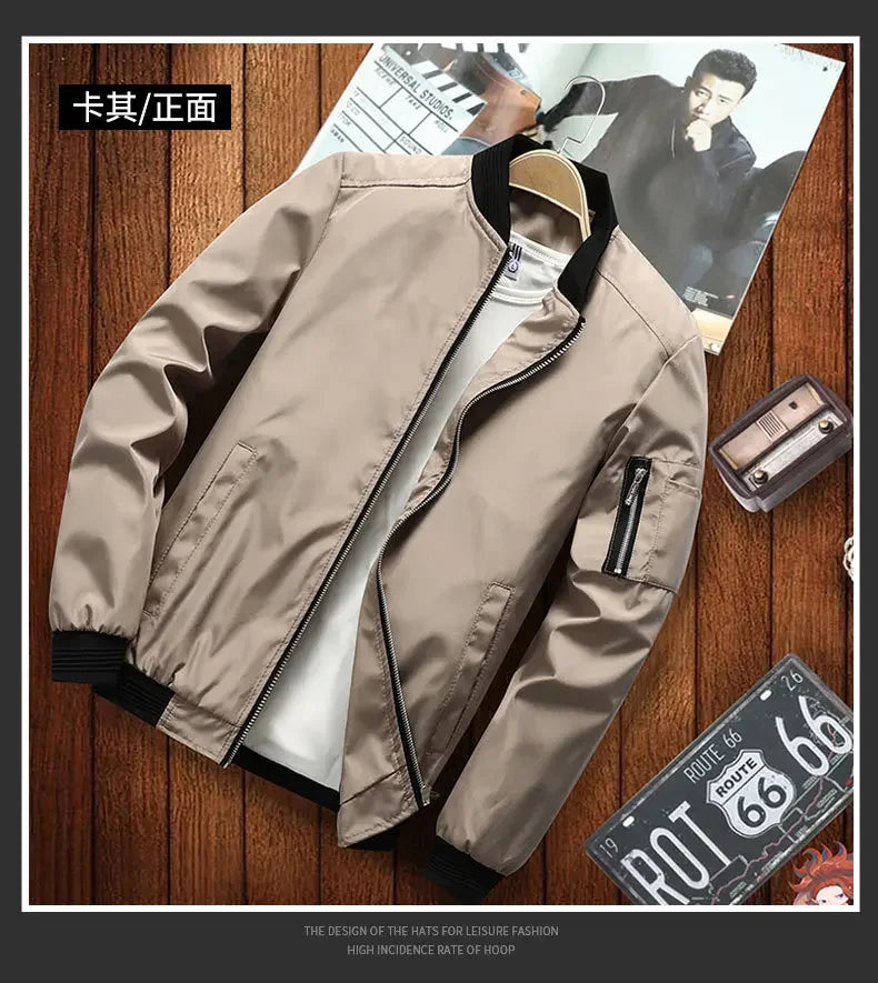 Men's Autumn Long Sleeve Jacket