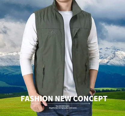 Men's sleeveless jacket