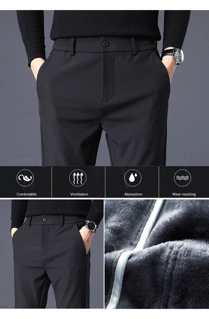 Men's warm winter pants