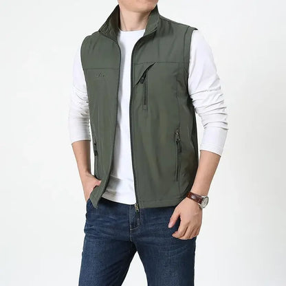 Men's sleeveless jacket